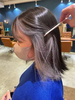 🍀minimo限定🍀人気No.1🦄今年絶対流行る💫【インナーブリーチ＋カラー＋最新極上3stepトリートメント】