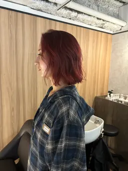 【平日限定】暖色カラーさらさら×2stepaujuaトリートメント