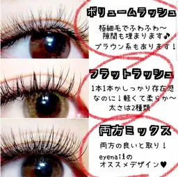 ☆最新技術☆バインドロック(ボリュームラッシュ×フラットラッシュ)360本☆