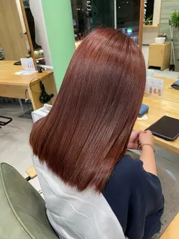 カット💇‍♀️＋質感再整カラー✨＋4step Tr
