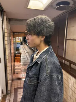 men'sカット+ブリーチ+オンカラー+トリートメント⚡️