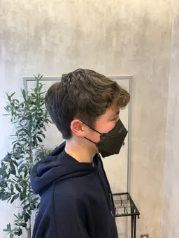 メンズカットモデル