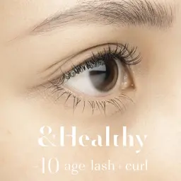 ＆ヘルシー【アンドヘルシー】LEDエクステ上80本×まつげパーマの新技法✨️🪸￥7,960♪