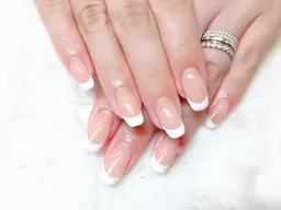 ✨(オフ込み)美爪フレンチコース/6週間長持ち
