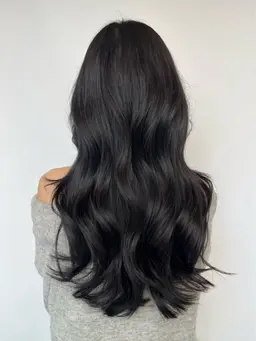 【暗くしたい方限定】ワンカラー✨️（ブリーチで落とせる黒!）（就職活動、暗くした方にオススメです!!）