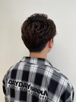 👾メンズカット➕ヘアカラー👾