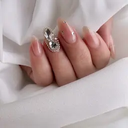 【オフ無料】チークネイル💕大人気ワンホンネイルです✨