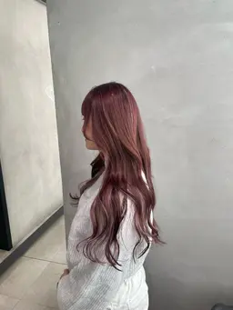 ［🌻夏限定🌻］艶暖色ワンカラー➕ティンセル6本