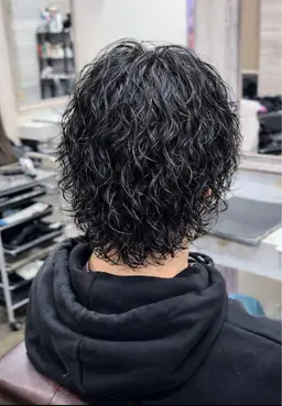 【メンズ限定】カット＋パーマ／ツイスト・スパイラル・波巻き＋3300