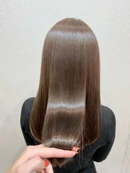 平日11:00​〜​15:00限定価格🌙大人気🧡酸性ストレート🌙ダメージレスに艶髪に、、🥺🌸