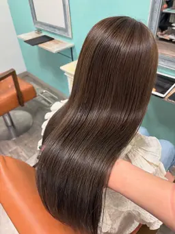 【人気No.2🧡ྀི】初めての方✨乾燥対策◎最高峰💫プレミアム髪質改善カラー+カット