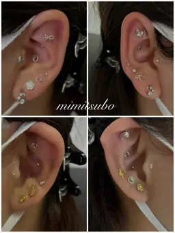 耳ツボジュエリー💎【チタン製で気触れずらい】