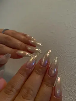 【期間限定ご新規様オフ無料✨】グラデ・ミラー・フレンチ