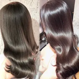 艶髪透明感カラー✨️➕1stepトリートメント