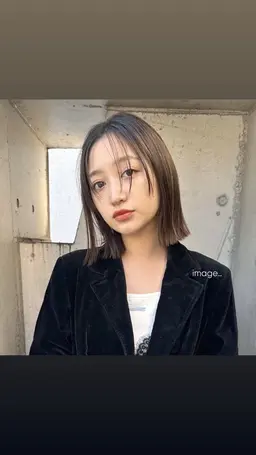 【平日・大宮店限定🪽】切りっぱなしぷつっとボブカット👼🏻