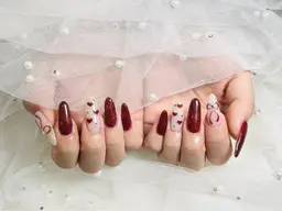 オフなし◆ハンド90分アート放題コース(アート4本)