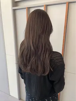 🔸ブリーチなしカラー🔸ダブルイルミナカラー+カット+トリートメント