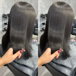 〖 人気no.1 〗顔周りカット + ケアカラー + 超音波5stepTOKIOトリートメント