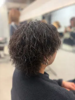【朝ラク・再現性◎】メンズパーマ🌀＋カット✂️