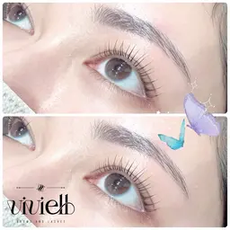 お得すぎる✨【まつ毛&眉毛】上まつ毛パーマ&美眉スタイリング(眉毛ワックス)✨セットメニュー🫧練習モデル