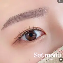 上下まつげパーマ＋眉毛WAX