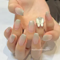 【オフなし】ワンカラー/ラメグラ/カラグラ コース ☆パラジェル変更可能