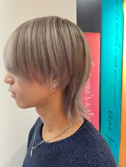 【メンズ限定】カット＋ブリーチ＋カラー