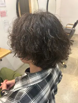 メンズにオススメ🧚🏻カット+波巻きパーマ