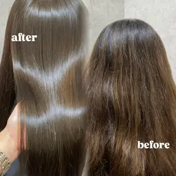 【🉐U24限定🉐】カット➕美髪酸性矯正✨️(リタッチも🉑)汗や湿気でうねる癖に💫心斎橋/美髪矯正/艶髪