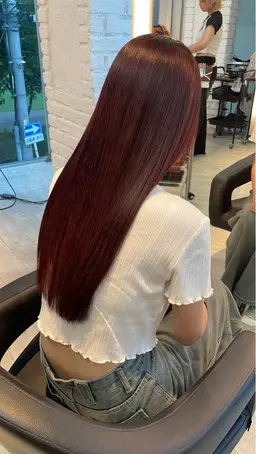 Wカラー  【トリートメント付き❕】ロング料金別