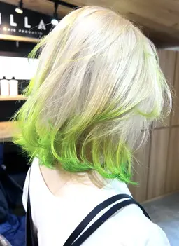 デザインカラー〈ケアブリーチ〉💫＋艶トリートメント