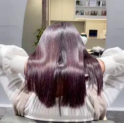 髪質改善ストレート＋カット🪡