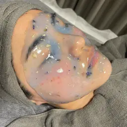 全顔フェイシャルワックス+選べるパック（ハイドロジェリーマスク）