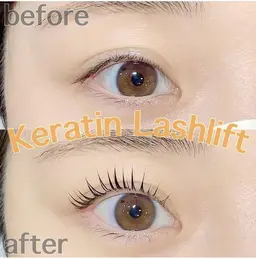 ケラチンラッシュリフト★ケア補修付 [強くコシのある仕上がり!!]