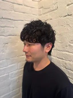 【1/31・2/1.2限定】 🖤 ̖́-メンズカット✂︎+パーマ‪ꔛ‬