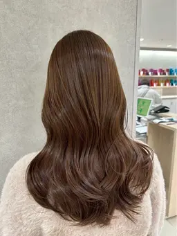 【ブリーチなしダブルカラー＋トリートメントorケアカラー】髪の毛へのダメージをケアしながら👌🏻