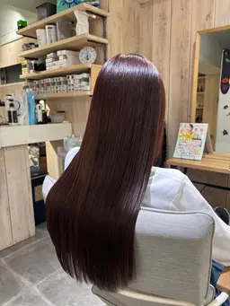 🫧朝ラク矯正ケア(カット＋縮毛矯正＋髪質改善トリートメント) 【新規🔰／長さ一律・12:00枠限定】