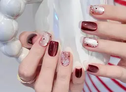 【期間限定】🎄クリスマス・年末年始　気分ブースト定額ネイル15選