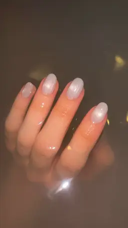 【オフなし】うるちゅるマグネットネイル🫧