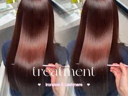 【💎人気No.1💎】🫧ロング料金無料0️⃣🫧高発色クオルシアカラー➕カシミヤ髪質改善トリートメント✨️