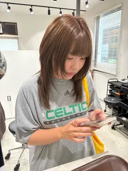 【平日19:00〜】 レディースミディアムカット🌿