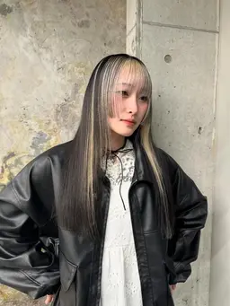 🧸ིྀデザインカラー🧸ིྀ【ブリーチ1回＋カラー1回】ハイトーンでデザインカラーを楽しみたい方ᕷ⋆͛*