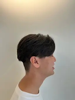 カット×パーマ