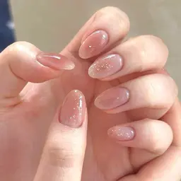 モデル限定価格｜自爪・マグネット　or ラメグラデーション(オフ別料金1000円〜）