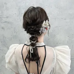 パーティーヘアセット🦋（コーンロウなどの特殊セット/日本髪・夜会はNG）