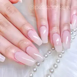 抜群の強度❗️オフ無料🌟長さだし10本+ダメージケアワンカラーorラメグラ💅🏻💖