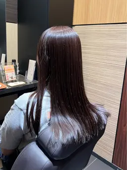 【髪質改善】ケアカラー＋髪質改善トリートメント