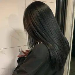 🤍ワンカラー+髪質改善ヘアエステ🤍