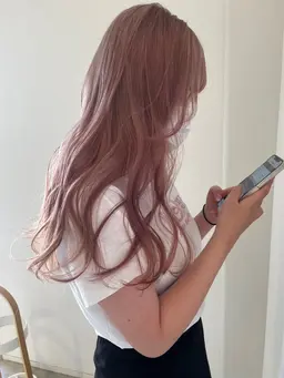 【minimo限定✨】ブリーチオンカラー×髪質改善🫧透明感と手触りを両立🎶🎀