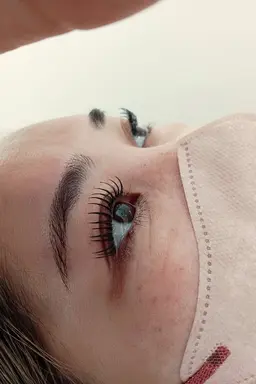 エクステ80本　アイブロウ